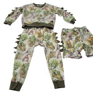 Rock your kid baby dinosaur Traissic bundle set Dino spiked 7